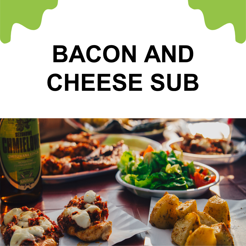 Bacon & Cheese Sub