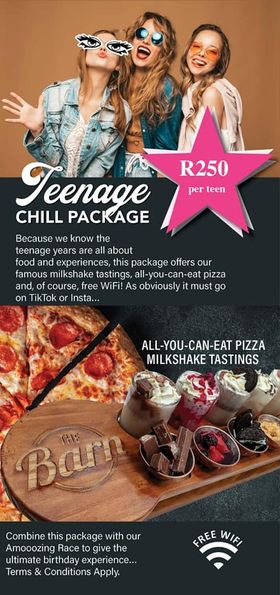 Teenage Chill Party Package